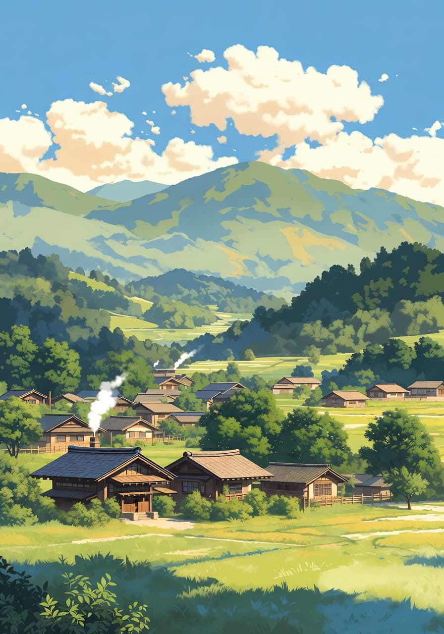 Ghibli Style Art