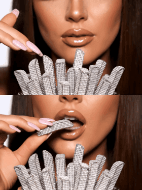 Crunchy Mukbang ASMR AI video cover showing crunchy snack visuals