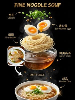 Food Flowchart Poster