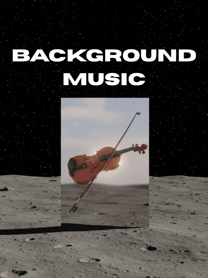 AI background music generation workflow interface example